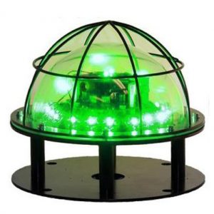 green helicopter beacon