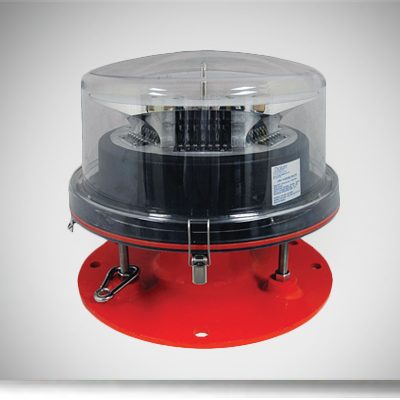 red led beacon with medium intensity