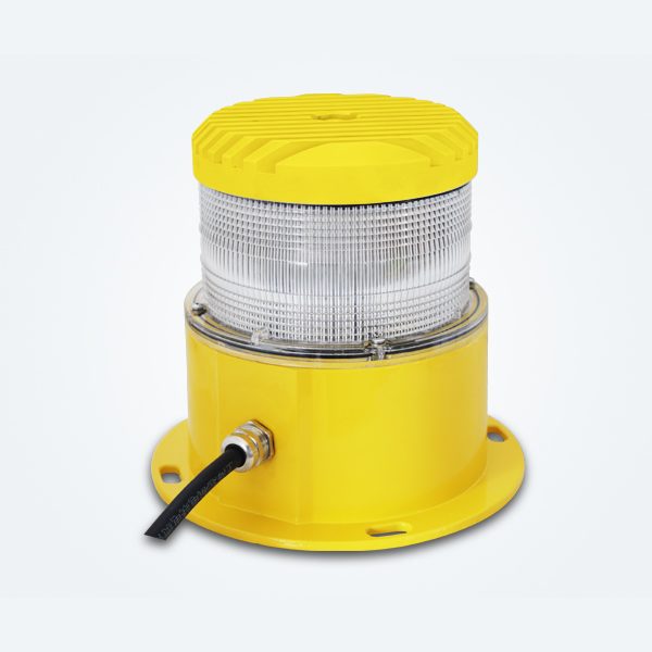 yellow led based medium intensity obstruction lighting