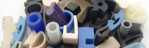 coloured flame retardant rubber