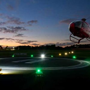 helicopter landing