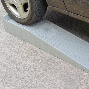 grey access ramp