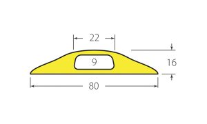 yellow cable protector