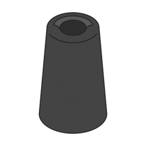 black hgv bumper