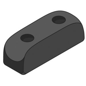 black hgv bumper
