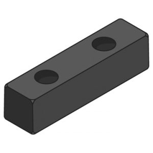 black hgv bumper