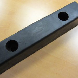 black hgv bumper