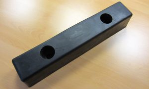 black hgv bumper