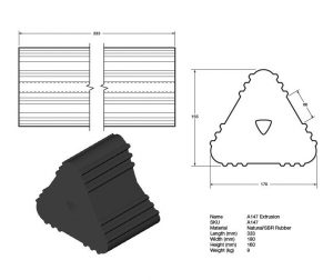aircraft wheel chock