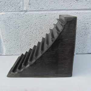 black hollow wedge chock