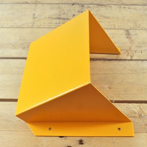 yellow hgv chock holder
