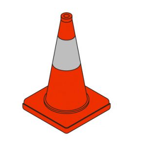 collapsible traffic cone
