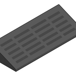 black kerb ramp