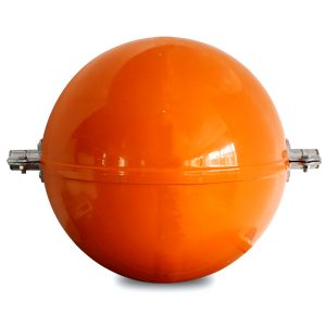 aircraft warning orange obstruction marking sphere