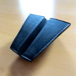 aircraft wheel chock accessory