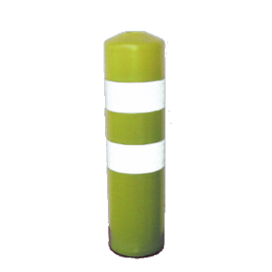 green cylinder cone
