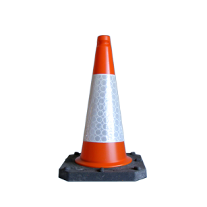 large orange traffic cone