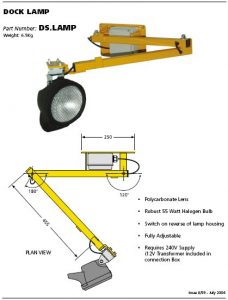 yellow dock lamp