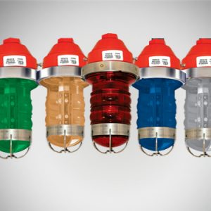 various visual signal lights