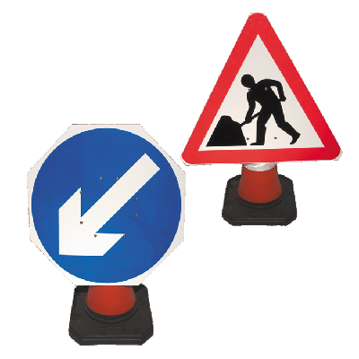roadwork signs