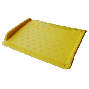 yellow kerb ramp