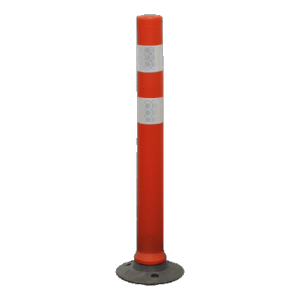 large orange cylinder