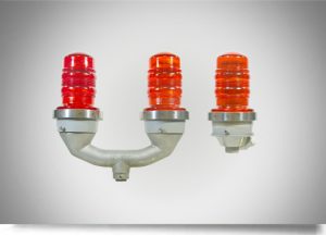 red obstruction lights