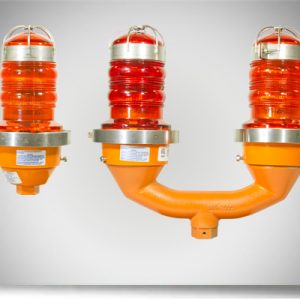 red obstruction lights