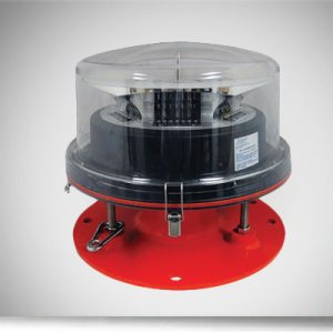 red medium intensity strobe beacon