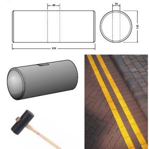 maul head for road markings