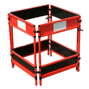 mini traffic barrier