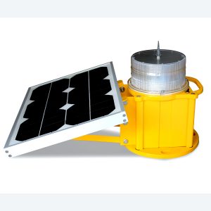 solar based low intensity obstruction light
