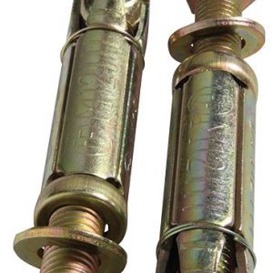 pair of concrete fixings for speed ramps