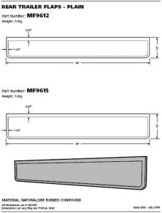 rear trailer flaps