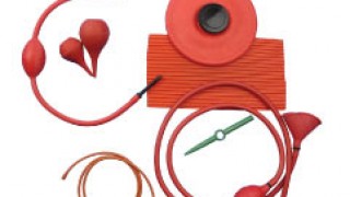 red rubber products