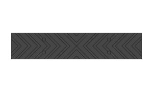 black chevron strip