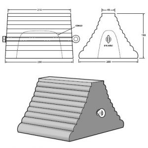 pyramid hollow chock