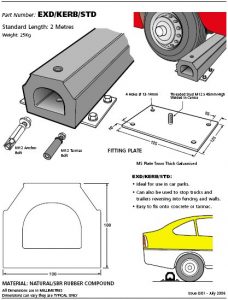 exd kerb for car parks
