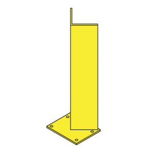 yellow racking base protector