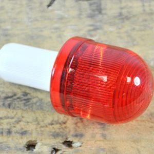 red cone light