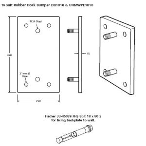 rubber dock bumper