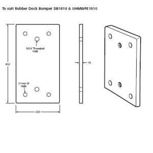 rubber dock bumper