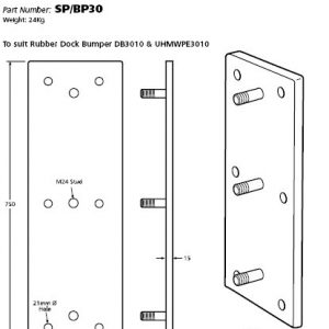 rubber dock bumper