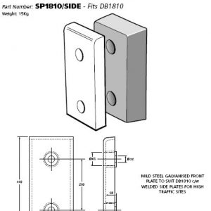 welded plates for high traffic sites